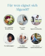 Algae Blue – veganes Omega-3 für Fokus, Herz, vegane Ernährung & mentale Leistung