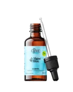 Algae Blue Produktflasche mit Pipette – hochdosiertes veganes Omega-3 mit EPA & DHA